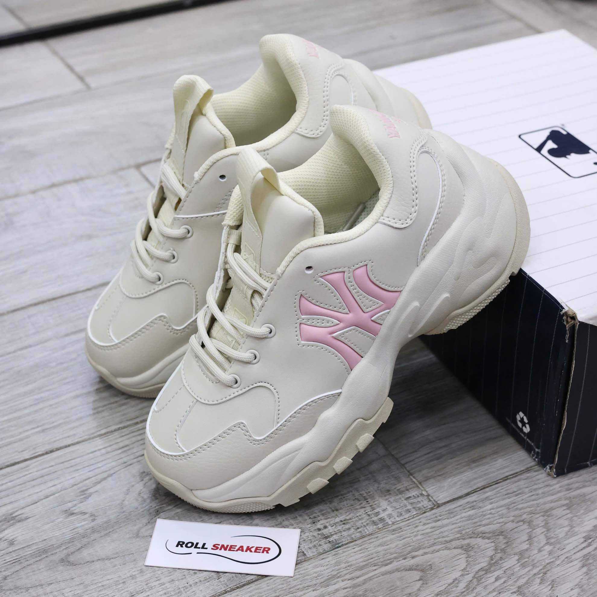 Giày Mlb Big Ball Chunky Window Ny Pink Best Quality