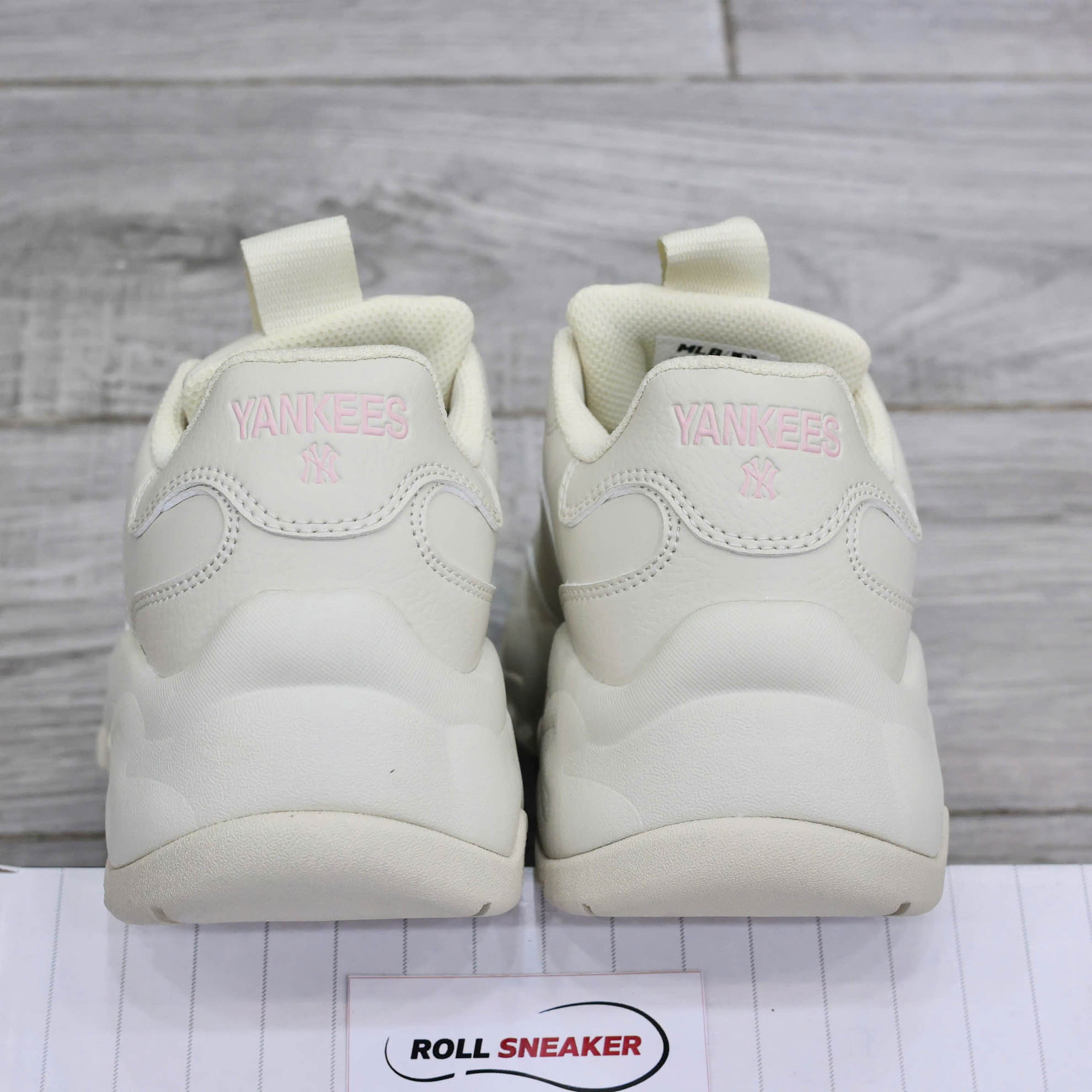 Giày Mlb Big Ball Chunky Window Ny Pink Best Quality