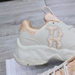 Giày MLB Korea BigBall Chunky Window Velvet Mono Boston Red Sox Brown Best Quality