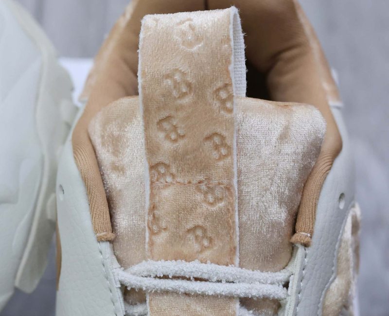 Giày MLB Korea BigBall Chunky Window Velvet Mono Boston Red Sox Brown Best Quality