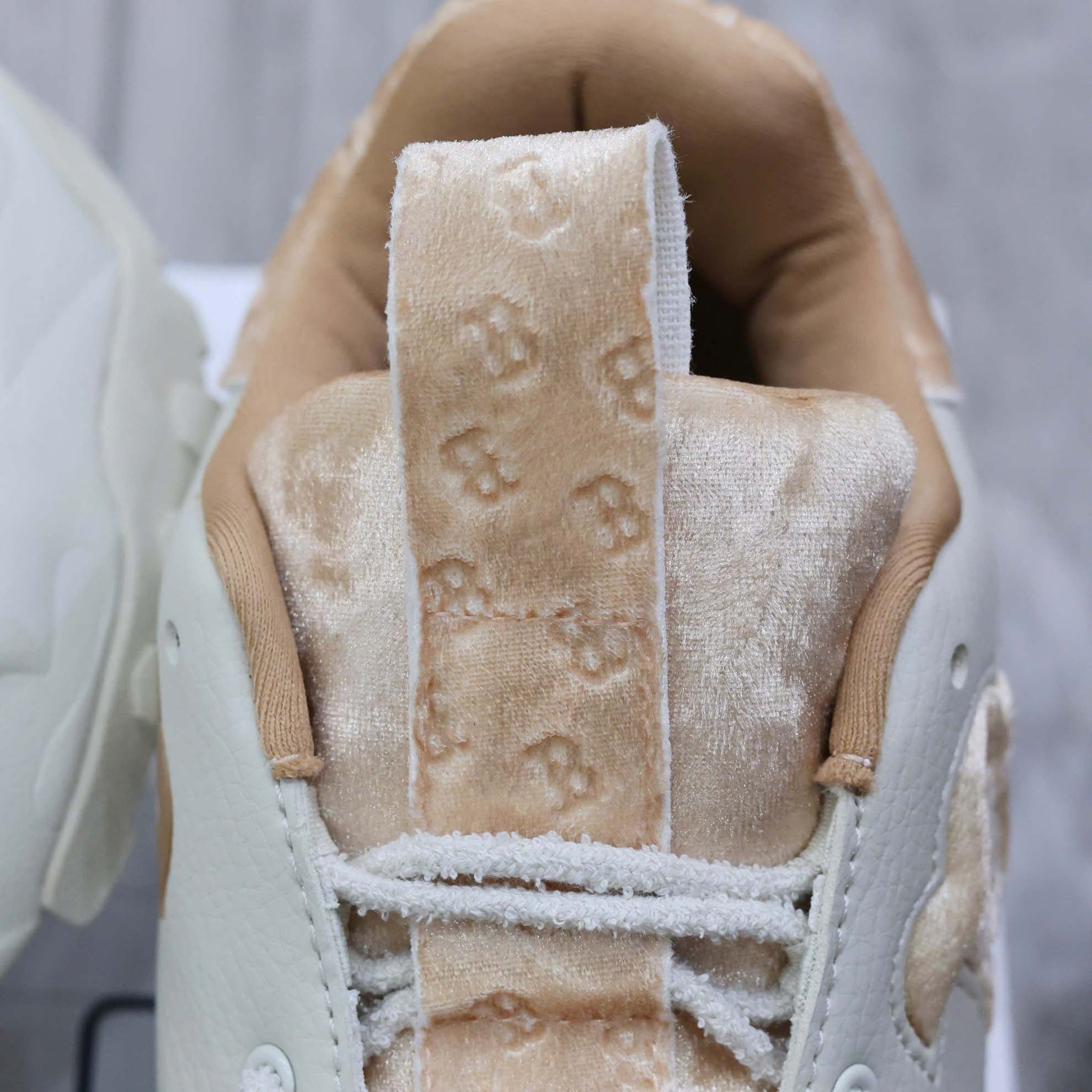 Giày MLB Korea BigBall Chunky Window Velvet Mono Boston Red Sox Brown Best Quality