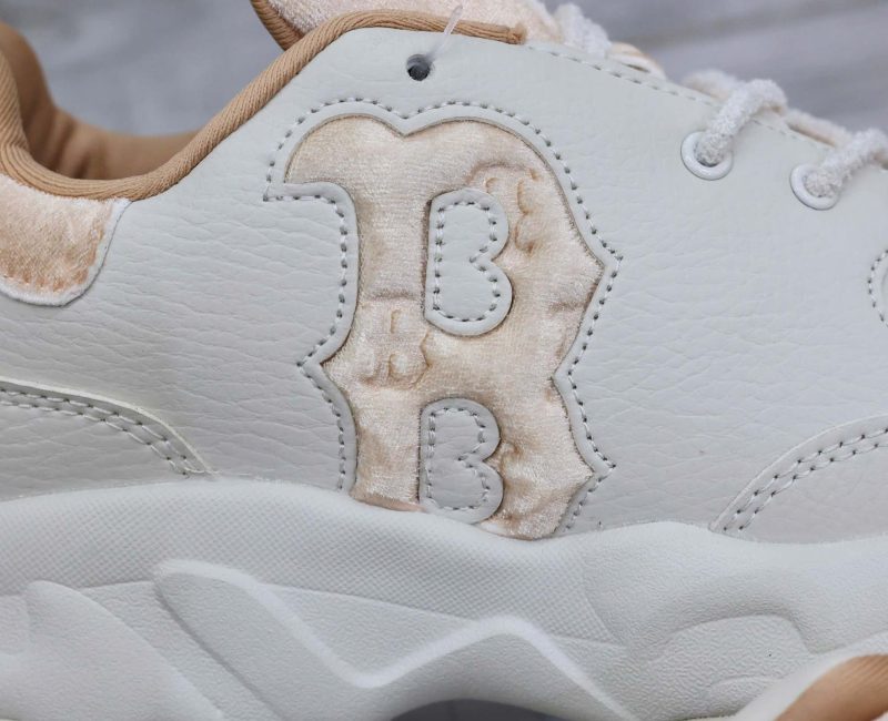 Giày MLB Korea BigBall Chunky Window Velvet Mono Boston Red Sox Brown Best Quality