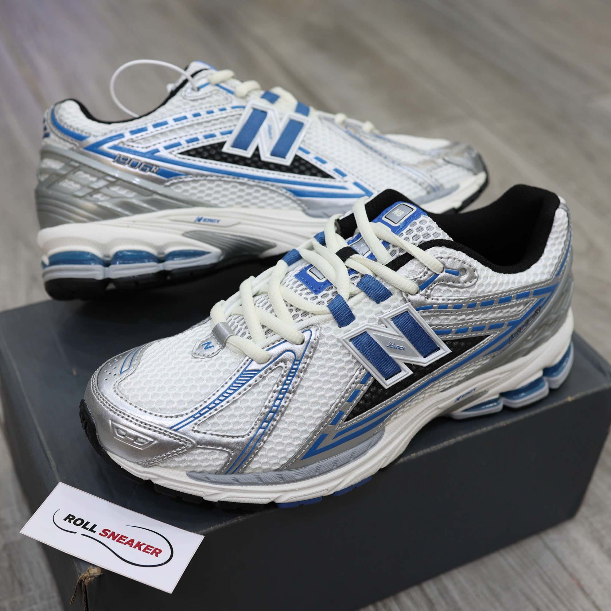 Giày New Balance 1906R Silver Blue Best Quality
