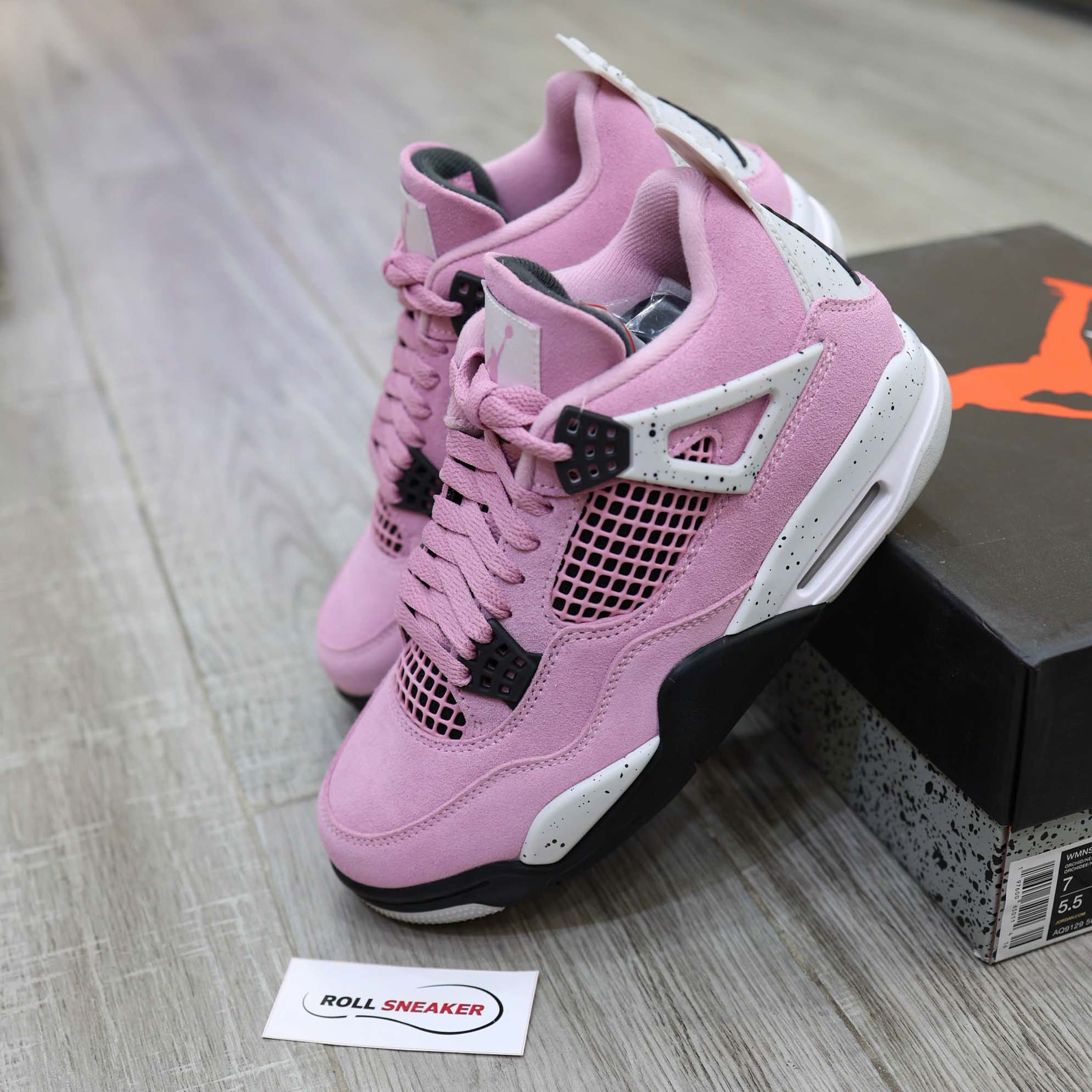 Giày Nike Wmns Air Jordan 4 Retro ‘Orchid’ Best Quality