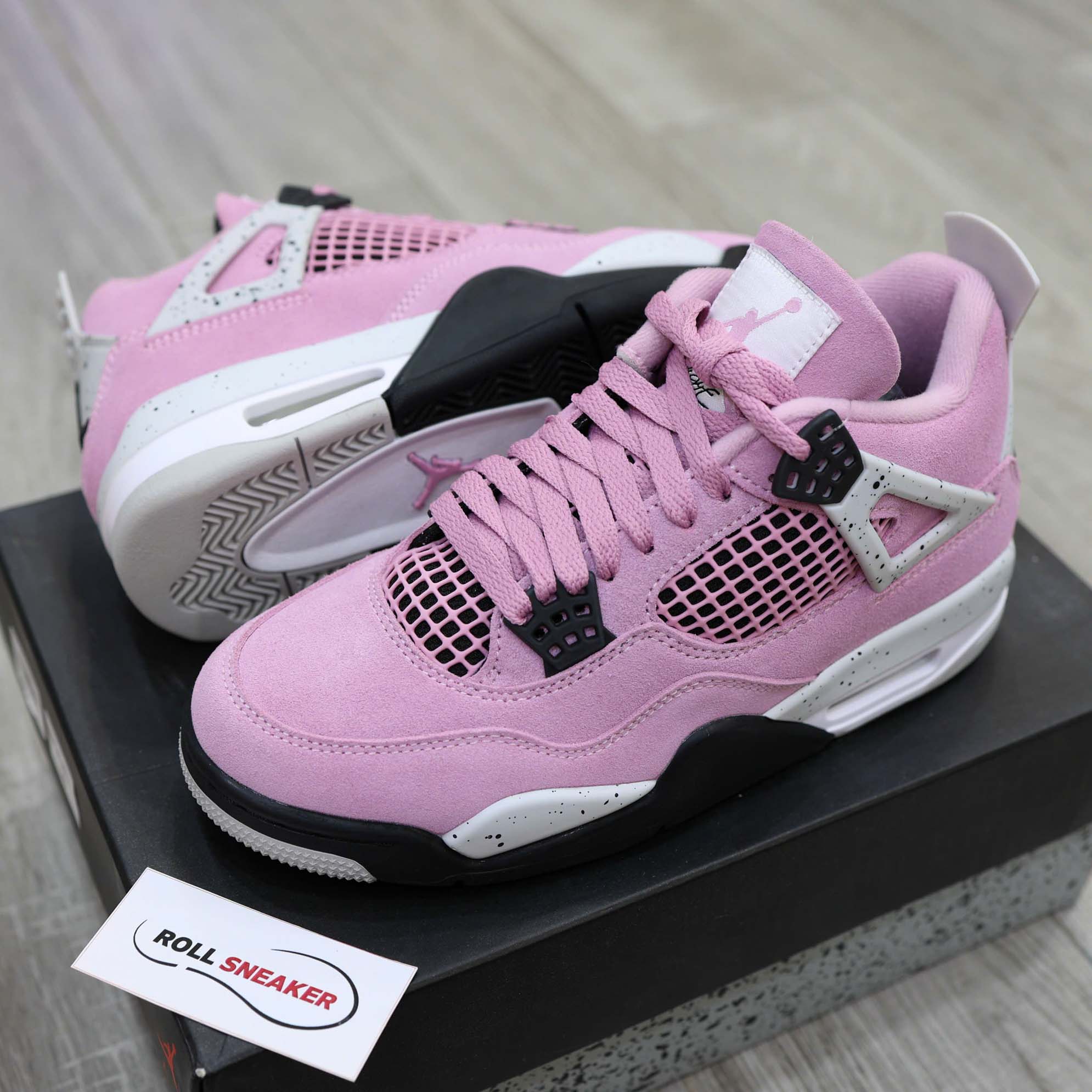 Giày Nike Wmns Air Jordan 4 Retro ‘Orchid’ Best Quality