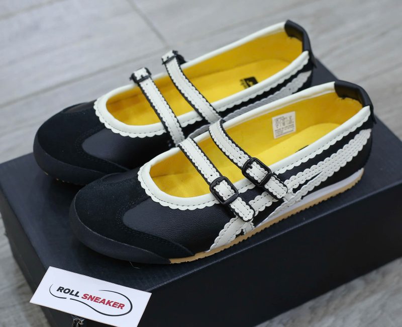 Giày Onitsuka Tiger Mexico 66 TGRS ‘Black Cream’ Like Auth