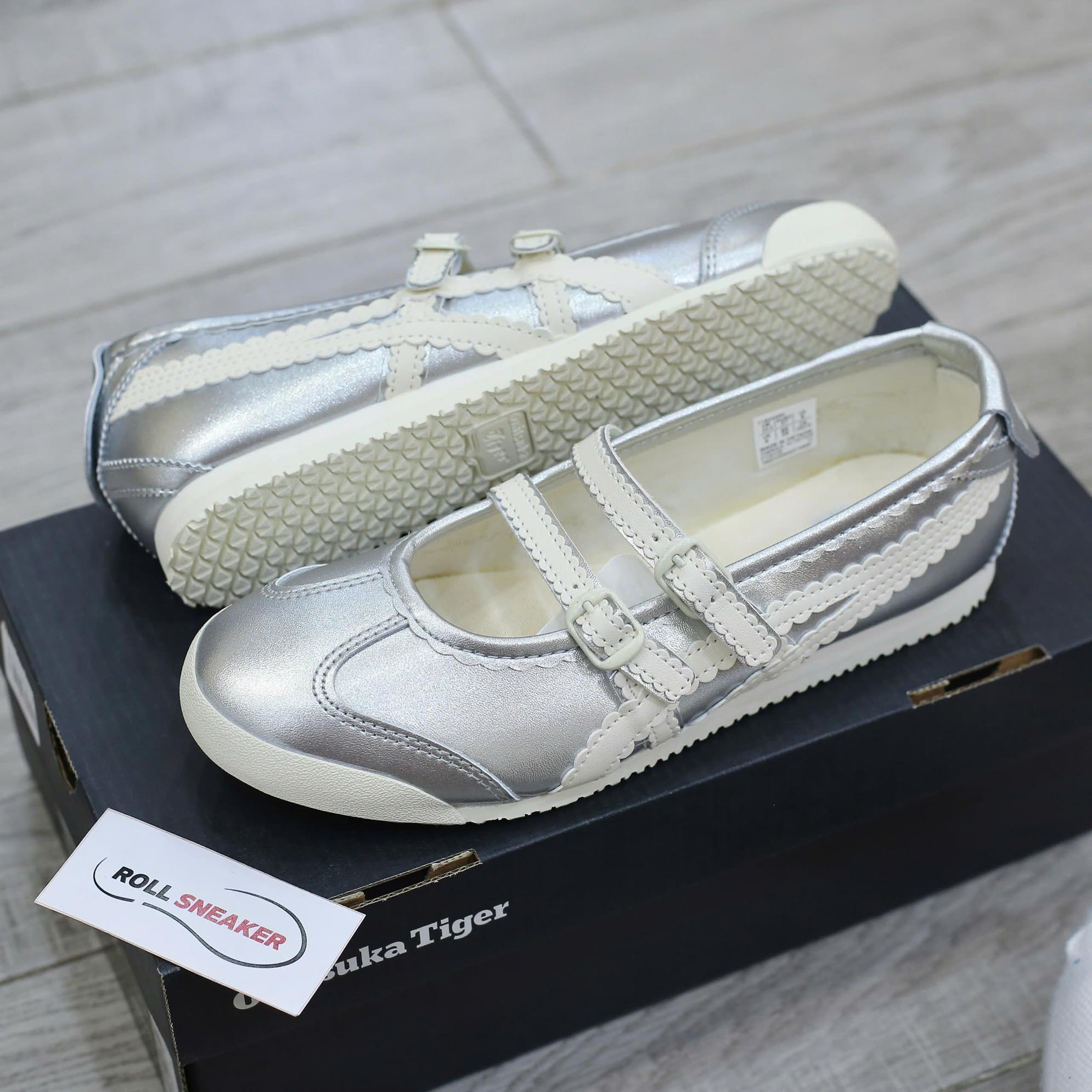 Giày Onitsuka Tiger Mexico 66 TGRS ‘Silver Cream’ Like Auth