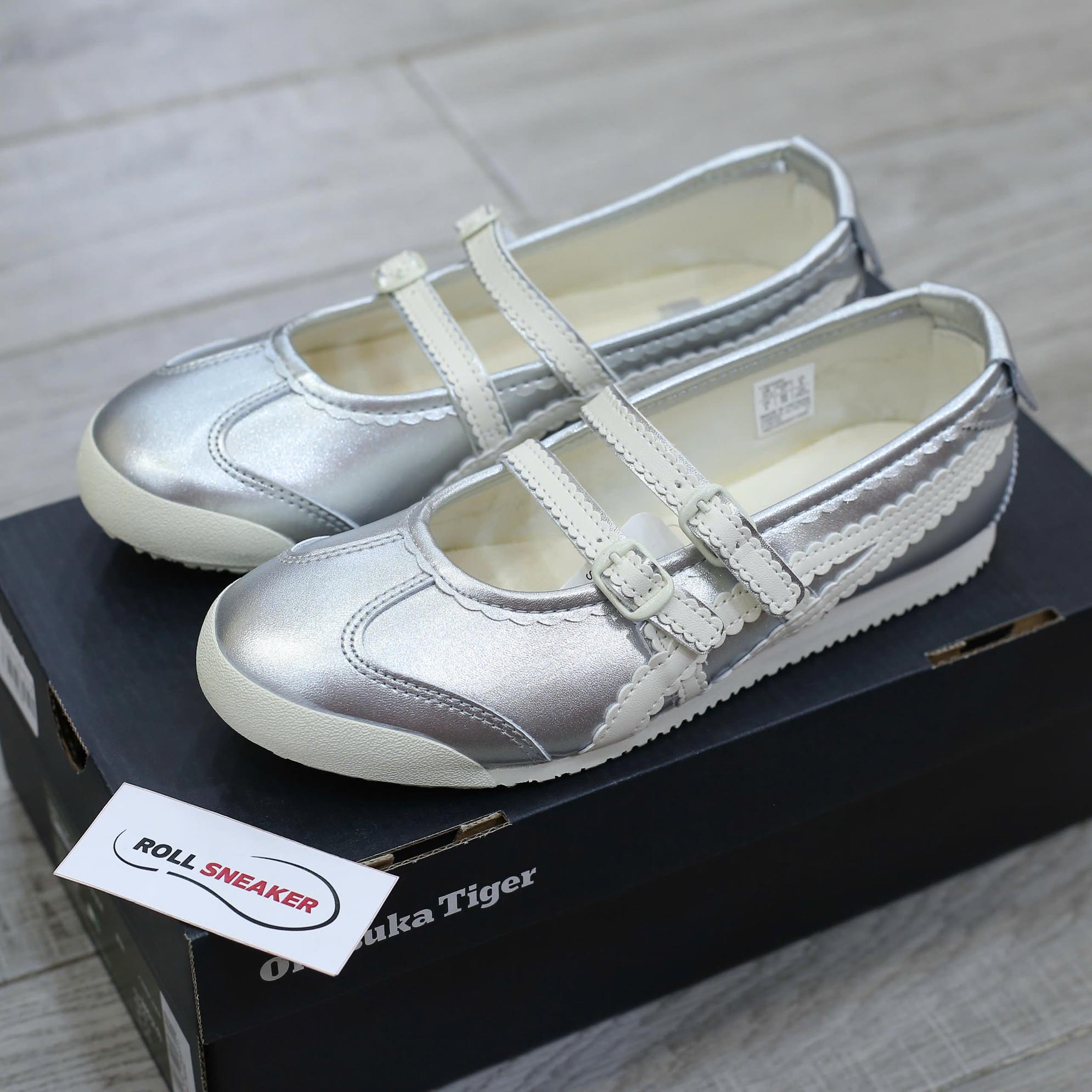 Giày Onitsuka Tiger Mexico 66 TGRS ‘Silver Cream’ Like Auth