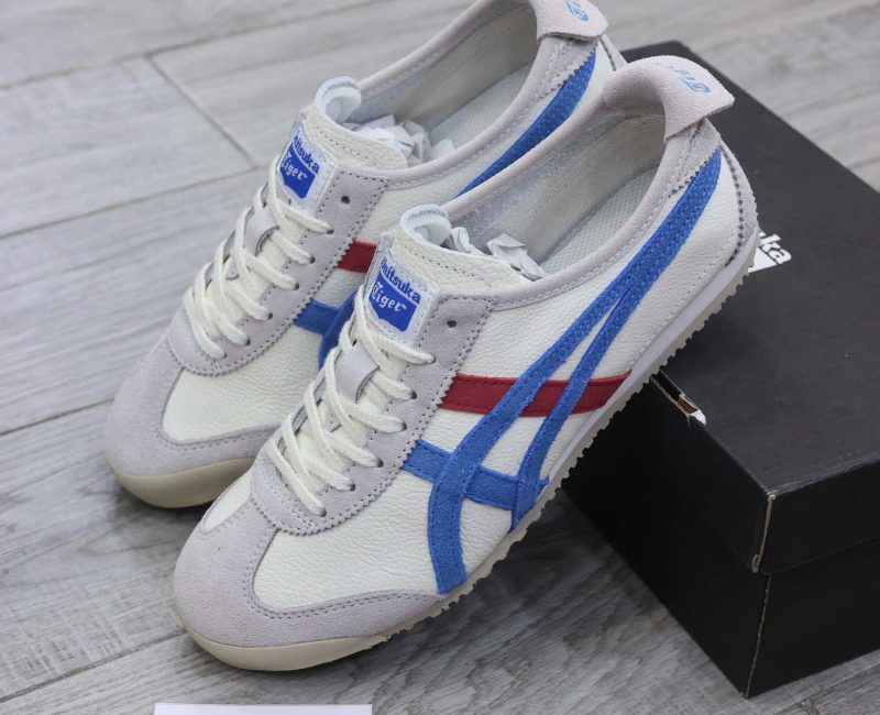 Giày Onitsuka Tiger Mexico 66 ‘White Blue Red’ Best Quality