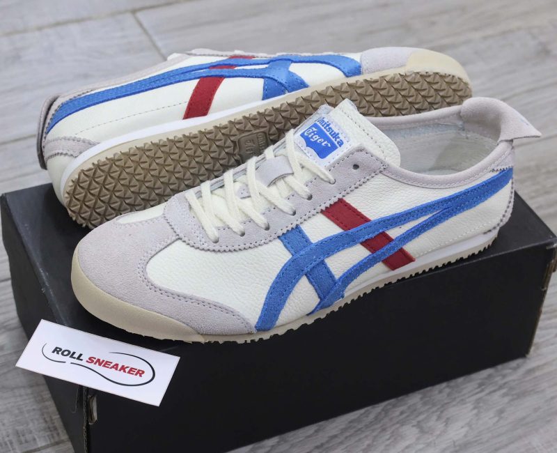 Giày Onitsuka Tiger Mexico 66 ‘White Blue Red’ Best Quality