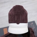 Giày Zegna Rust Suede Triple Stitch Best Quality