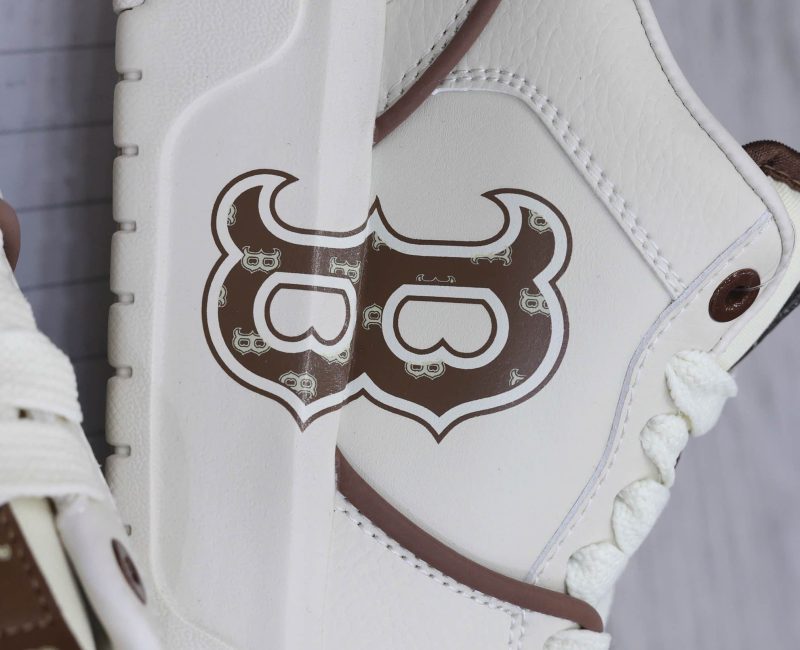 Giày MLB Chunky Liner Classic Monogram Boston Red Sox Brown Best Quality