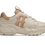 Giày MLB Korea BigBall Chunky Window Velvet Mono Boston Red Sox Brown Best Quality