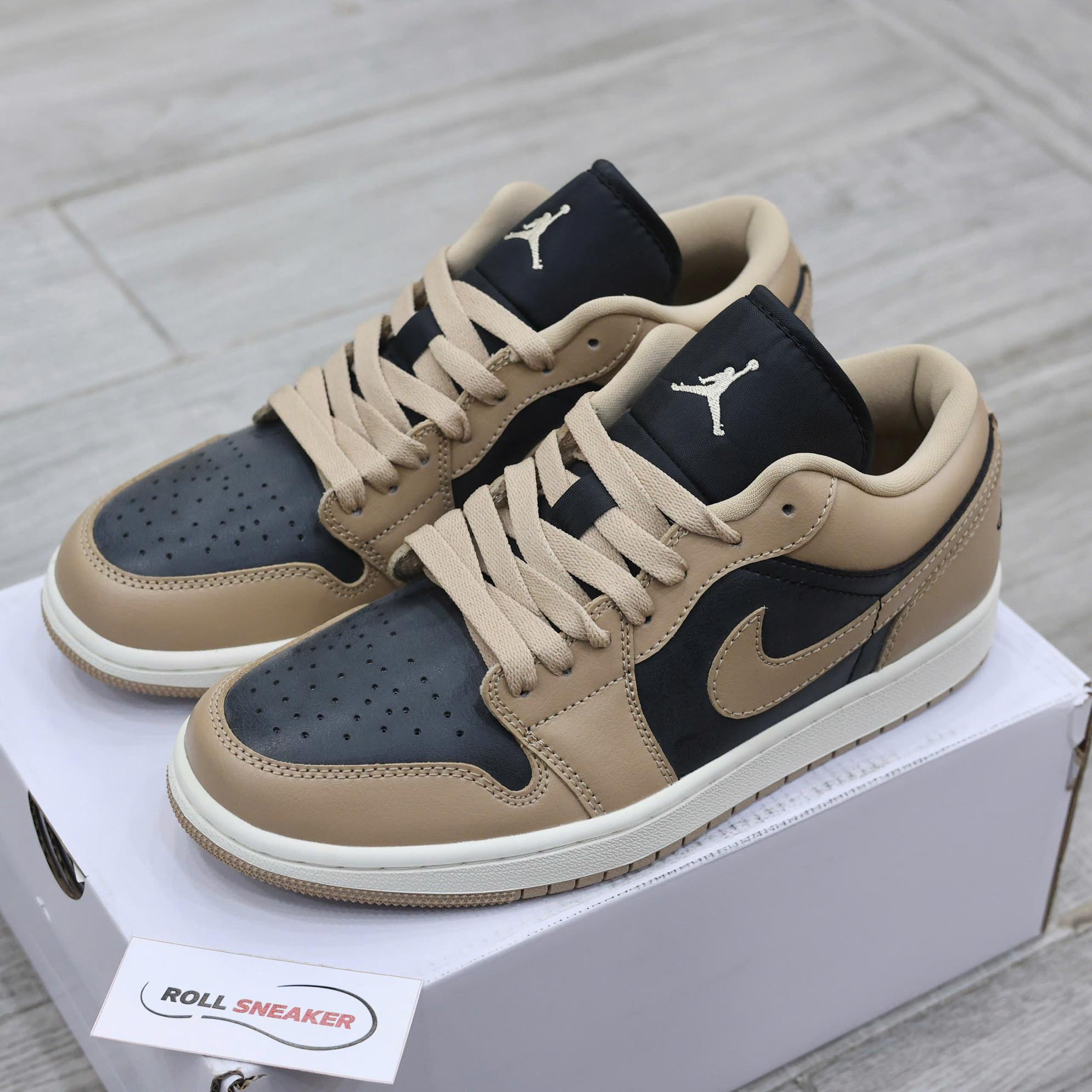 Giày Nike Air Jordan 1 Low Desert Black Best Quality