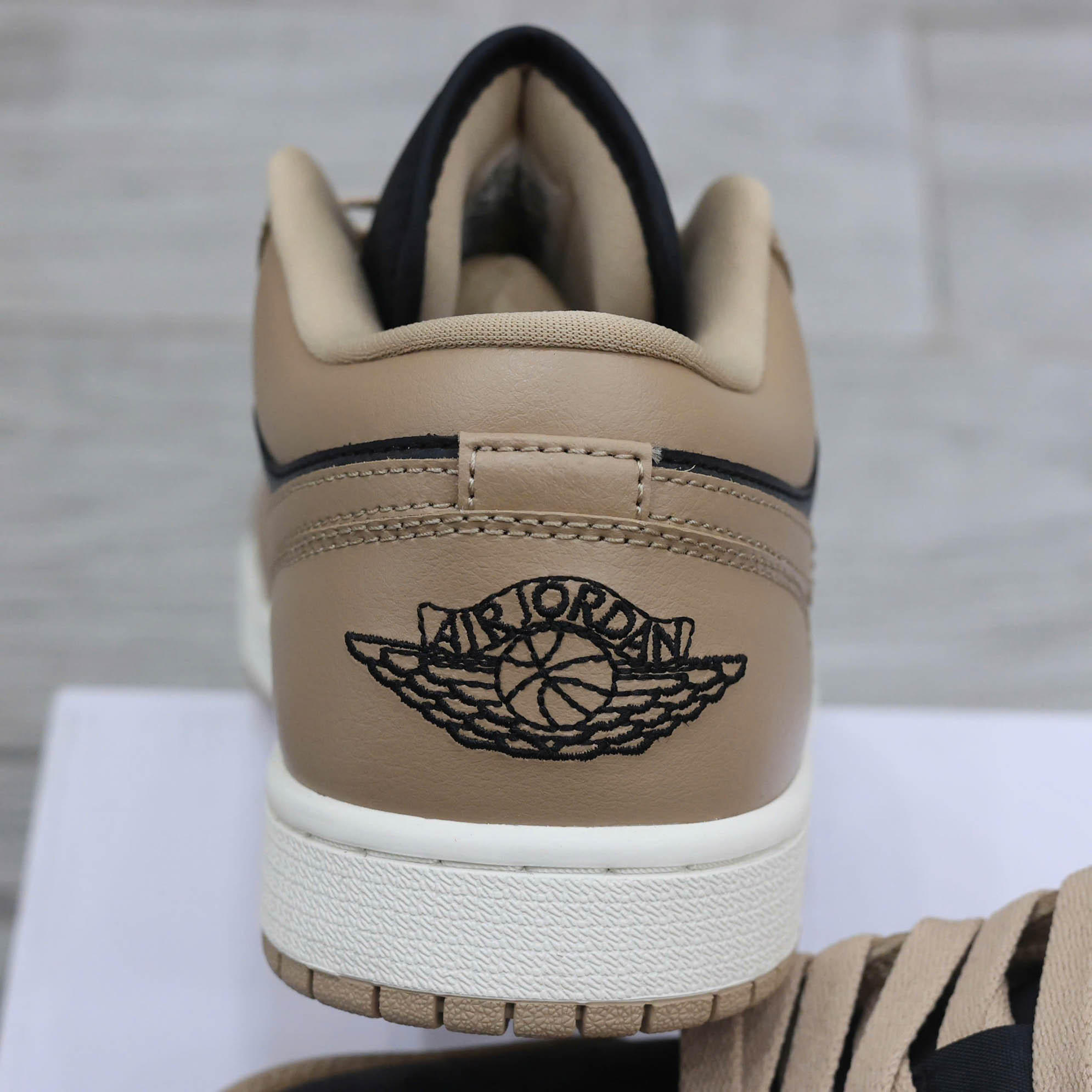 Giày Nike Air Jordan 1 Low Desert Black Best Quality
