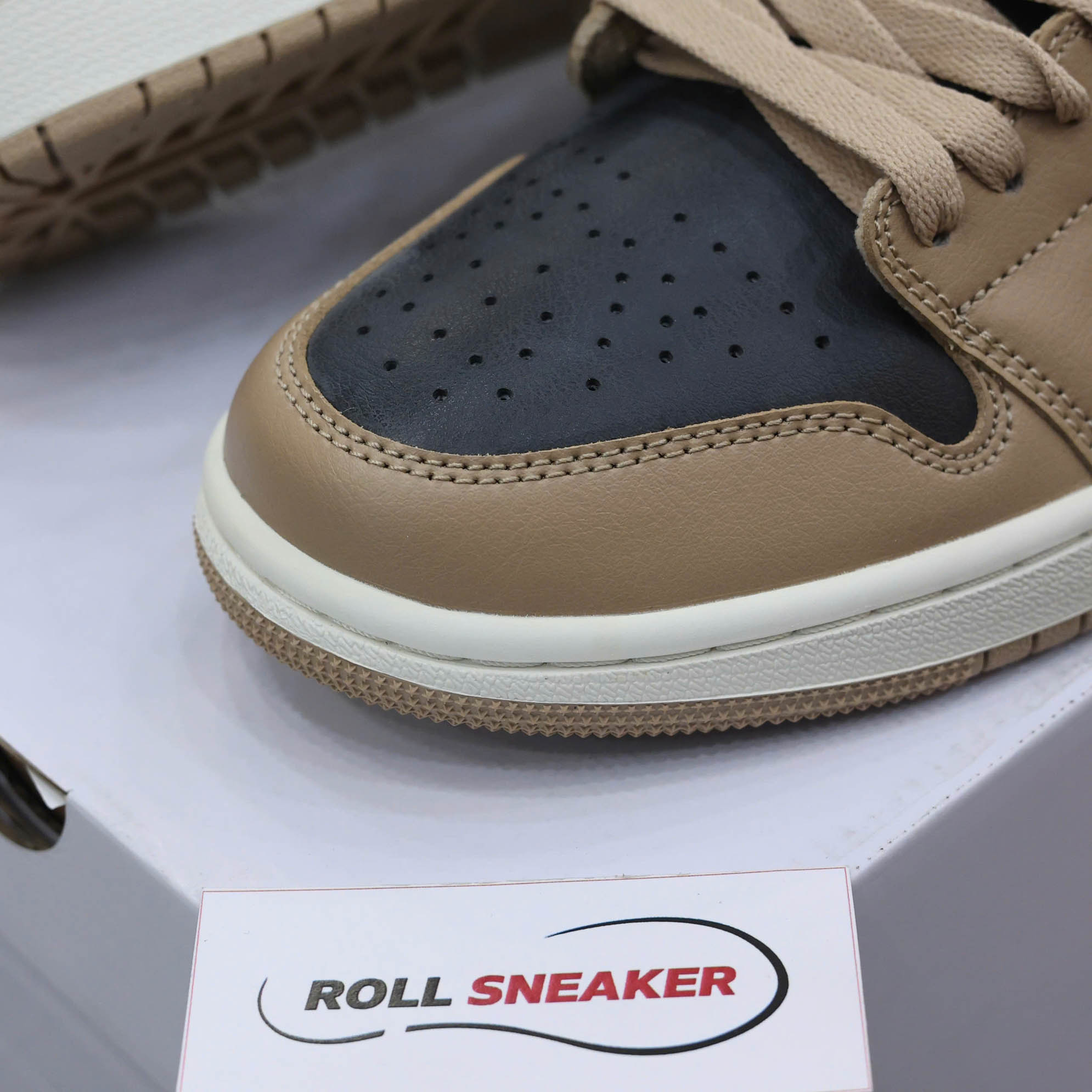 Giày Nike Air Jordan 1 Low Desert Black Best Quality