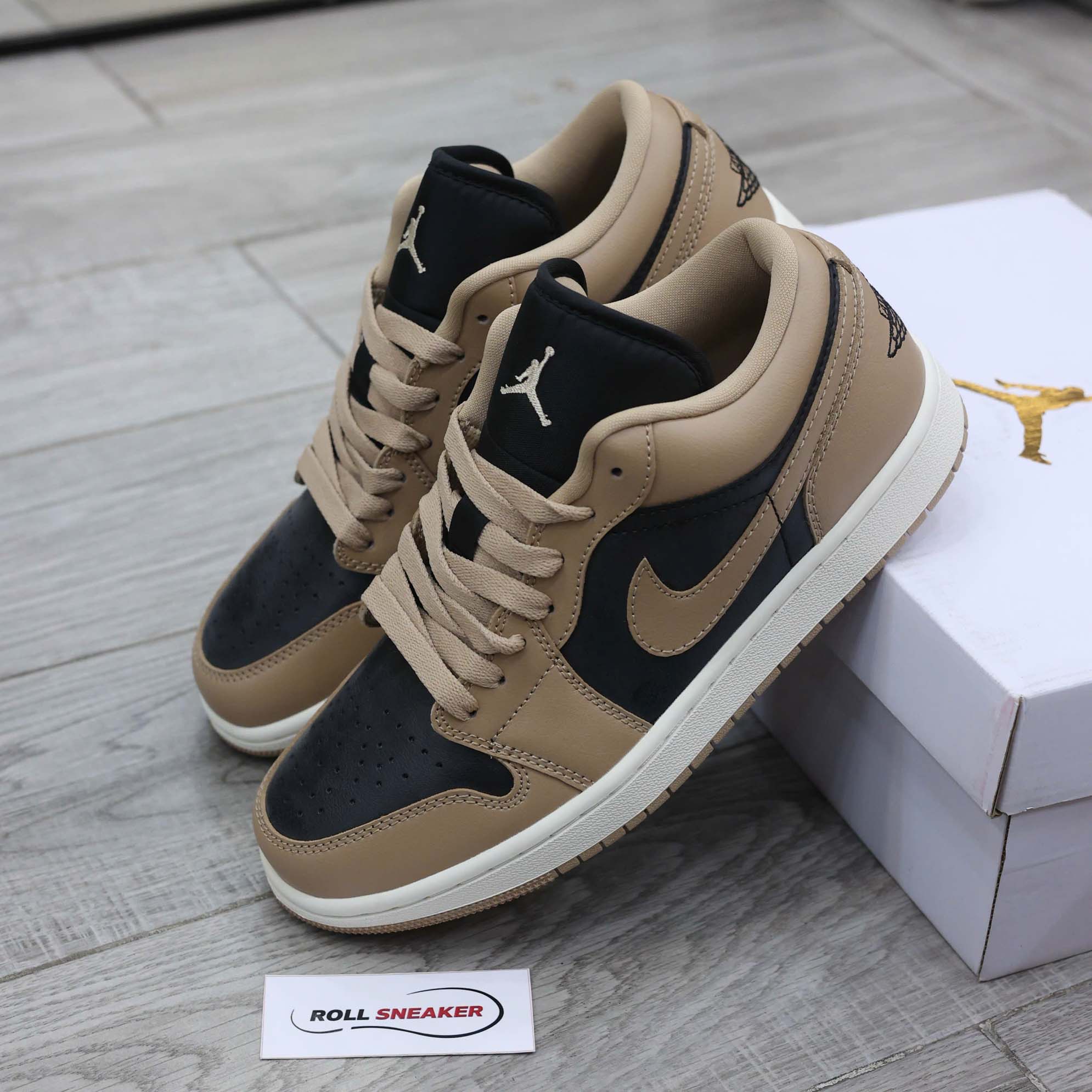 Giày Nike Air Jordan 1 Low Desert Black Best Quality