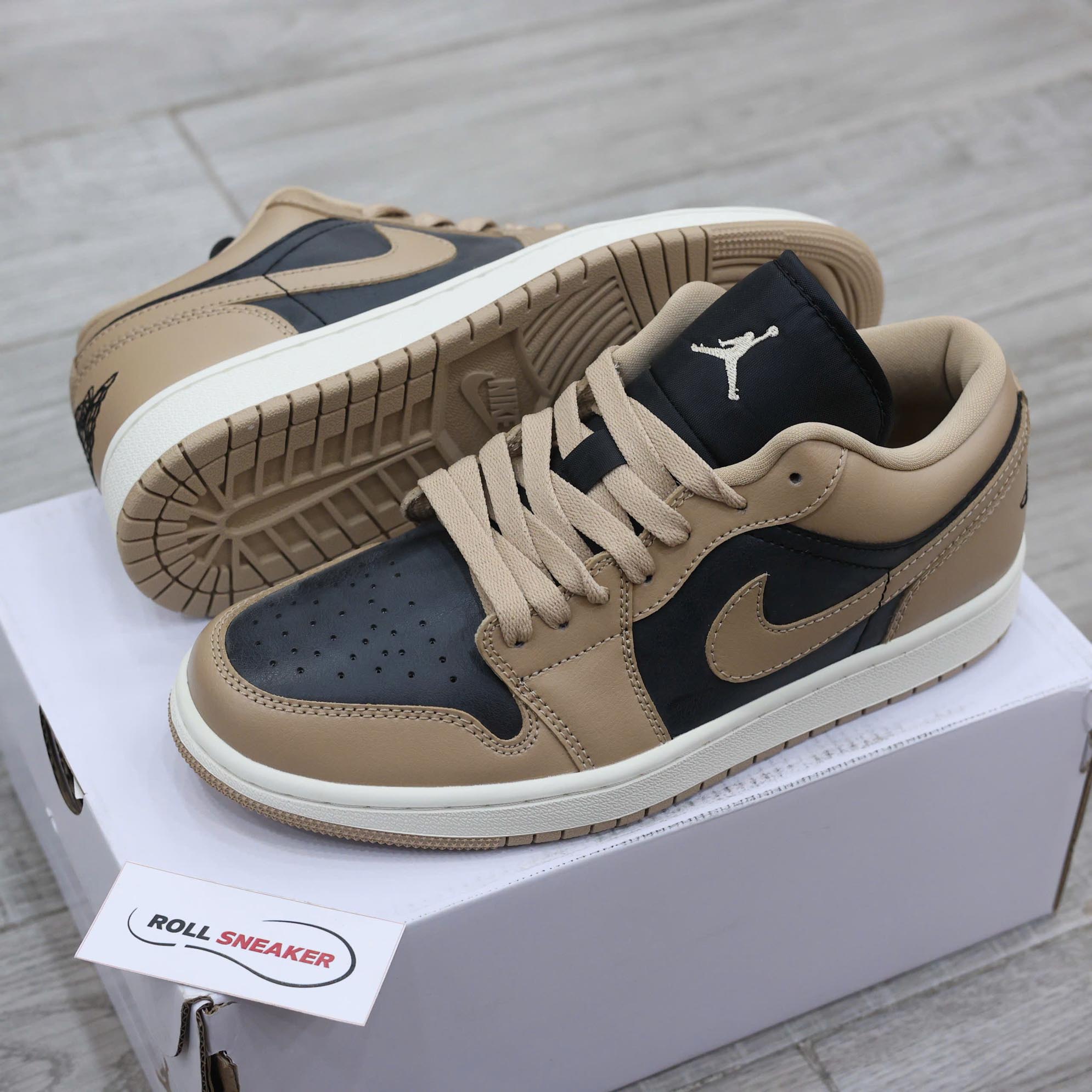 Giày Nike Air Jordan 1 Low Desert Black Best Quality
