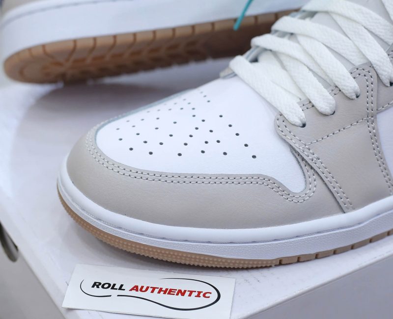 Nike Air Jordan 1 Low Midnight Navy Neutral Grey Real