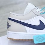 Nike Air Jordan 1 Low Midnight Navy Neutral Grey Real
