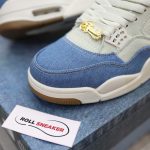 Giày Nike Air Jordan 4 Retro TEX Denim Worn Blue Like Auth