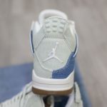 Giày Nike Air Jordan 4 Retro TEX Denim Worn Blue Like Auth