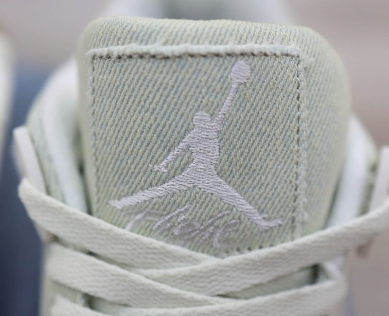 Giày Nike Air Jordan 4 Retro TEX Denim Worn Blue Like Auth