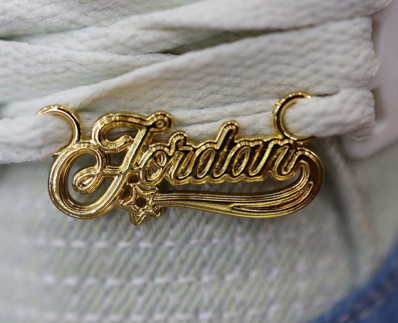 Giày Nike Air Jordan 4 Retro TEX Denim Worn Blue Like Auth