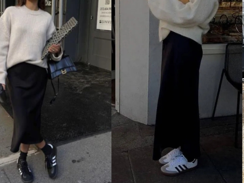 Outfit nữ tính, thanh lịch, phù hợp ngày se lạnh