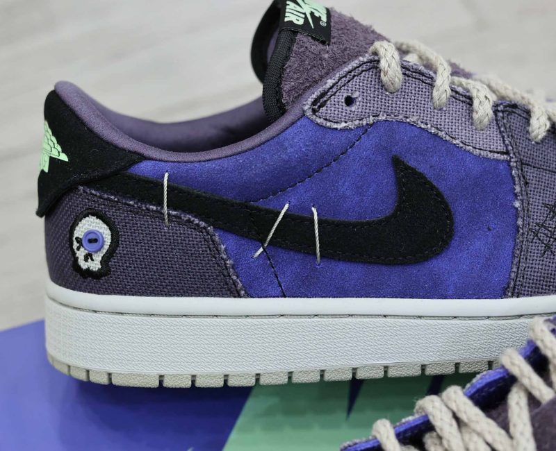 Giày Nike Air Jordan 1 Retro Low OG Zion Williamson Voodoo ‘ALTERNATE’