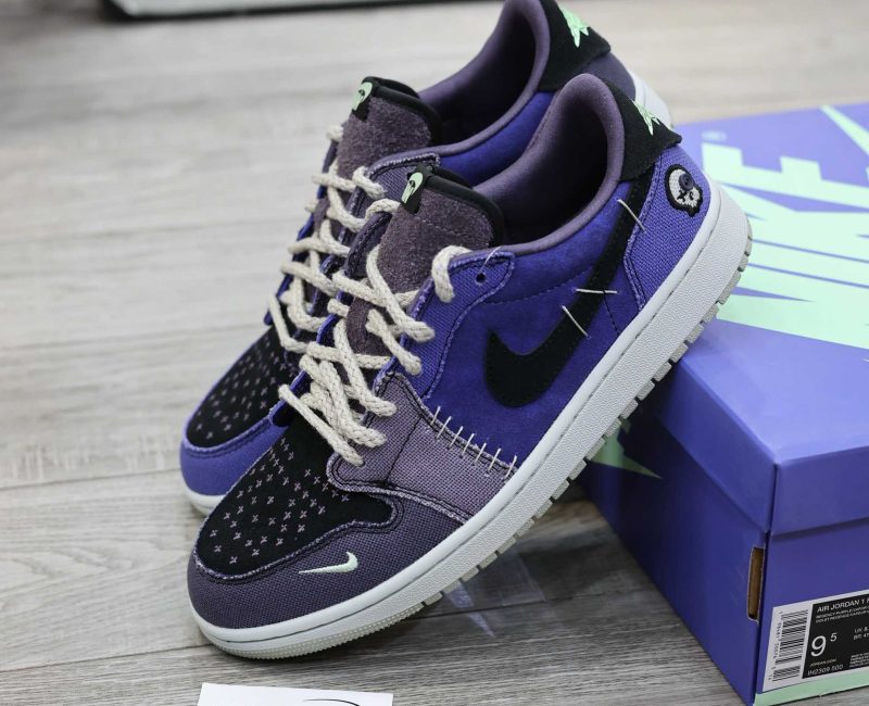 Giày Nike Air Jordan 1 Retro Low OG Zion Williamson Voodoo ‘ALTERNATE’