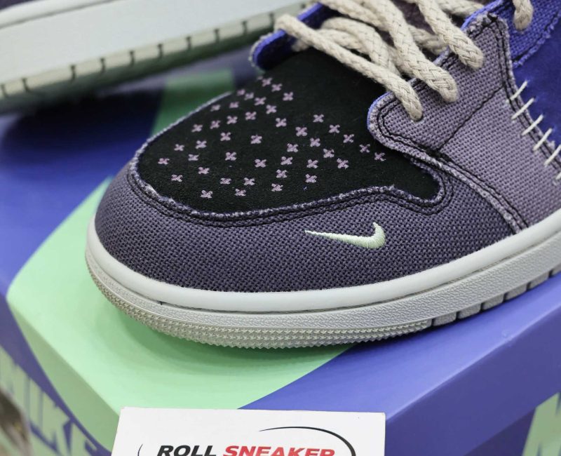 Giày Nike Air Jordan 1 Retro Low OG Zion Williamson Voodoo ‘ALTERNATE’