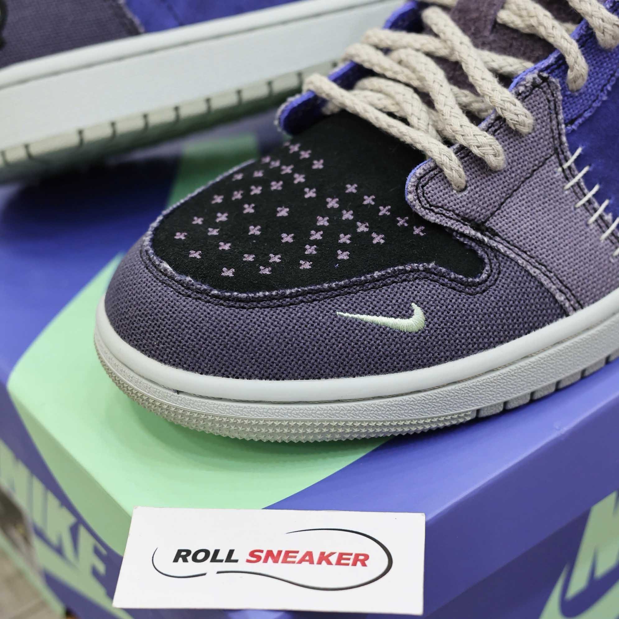 Giày Nike Air Jordan 1 Retro Low OG Zion Williamson Voodoo ‘ALTERNATE’