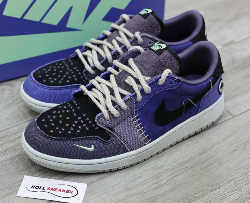 Giày Nike Air Jordan 1 Retro Low OG Zion Williamson Voodoo ‘ALTERNATE’