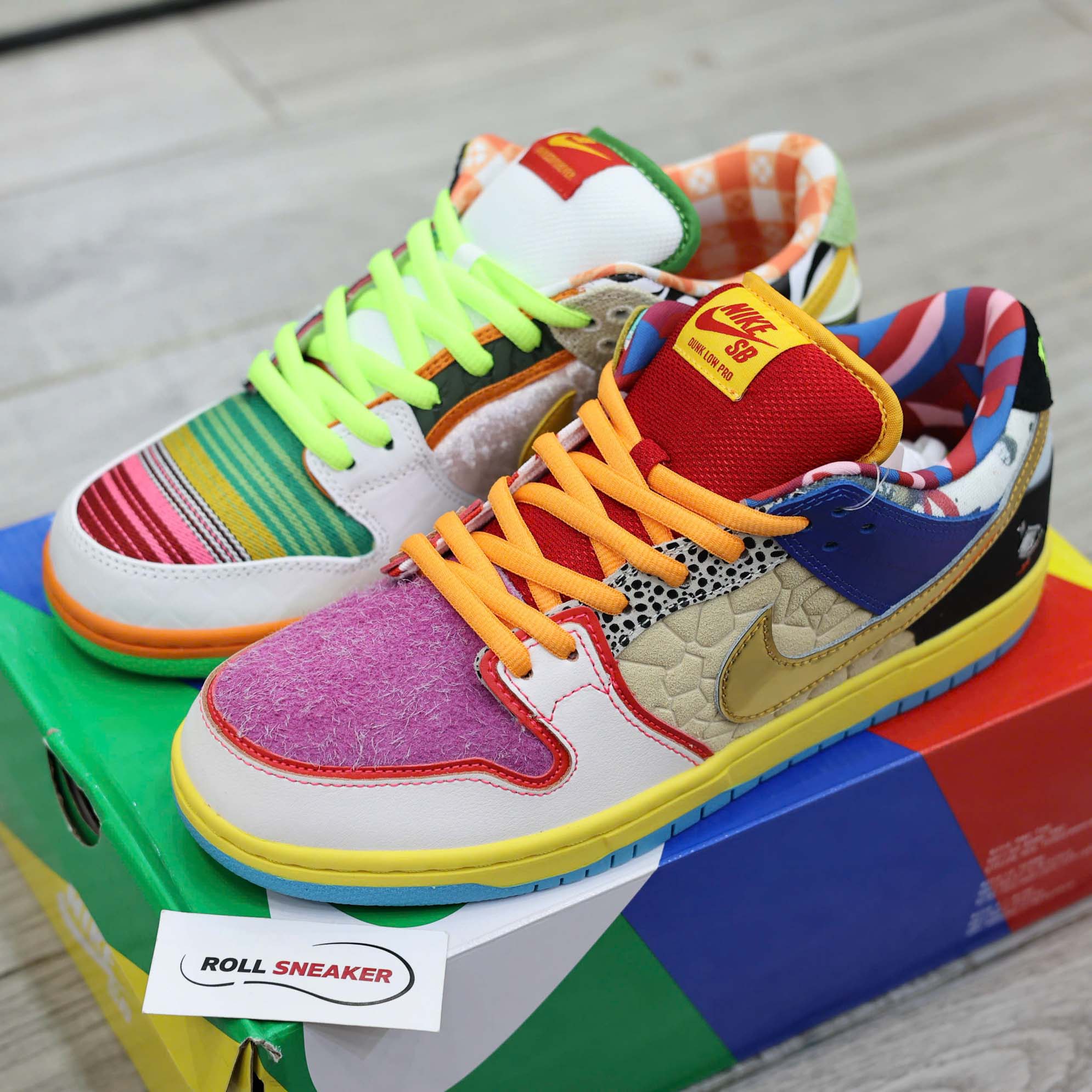 Giày Nike Dunk Low SB ‘What The Paul’ Custom Best Quality