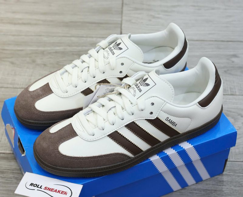 Giày Adidas Samba OG Off White Earth Strata Best Quality