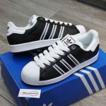 Giày Adidas Superstar II Core Black Matte Silver Best Quality