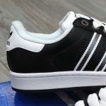 Giày Adidas Superstar II Core Black Matte Silver Best Quality