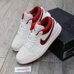 Giày Air Jordan 1 Low ‘Metallic Red Swoosh’ Best Quality