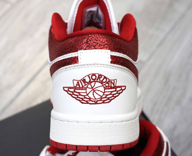 Giày Air Jordan 1 Low ‘Metallic Red Swoosh’ Best Quality
