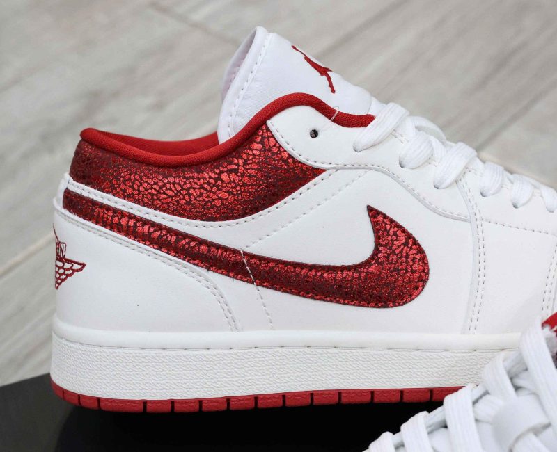 Giày Air Jordan 1 Low ‘Metallic Red Swoosh’ Best Quality