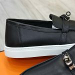 Giày Hermes Game Slip-on Sneaker Black Best Quality