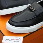 Giày Hermes Game Slip-on Sneaker Black Best Quality