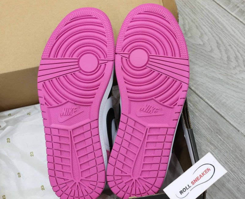 Giày Nike Air Jordan 1 Low Black Active Fuchsia Best Quality