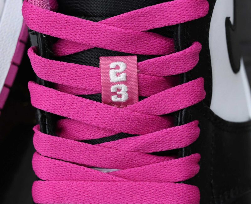 Giày Nike Air Jordan 1 Low Black Active Fuchsia Best Quality