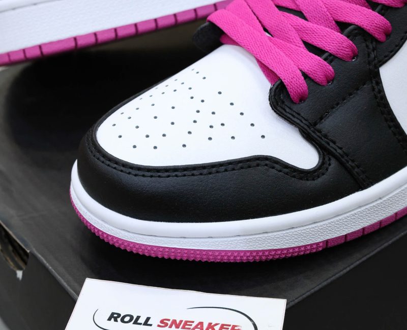 Giày Nike Air Jordan 1 Low Black Active Fuchsia Best Quality