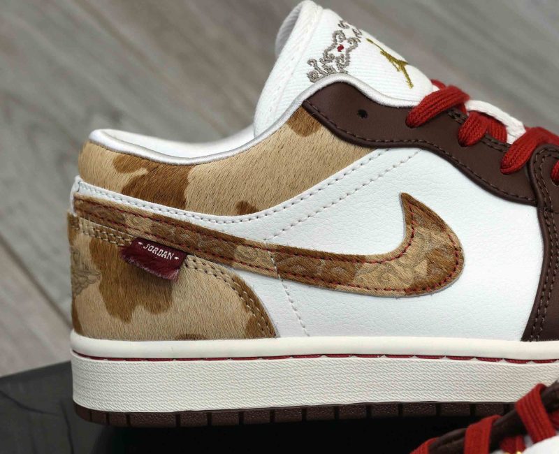 Giày Nike Air Jordan 1 Low SE CNY ‘Sail Chocolate’ Best Quality