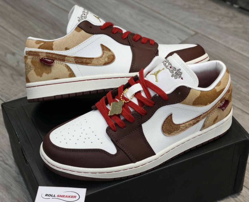 Giày Nike Air Jordan 1 Low SE CNY ‘Sail Chocolate’ Best Quality