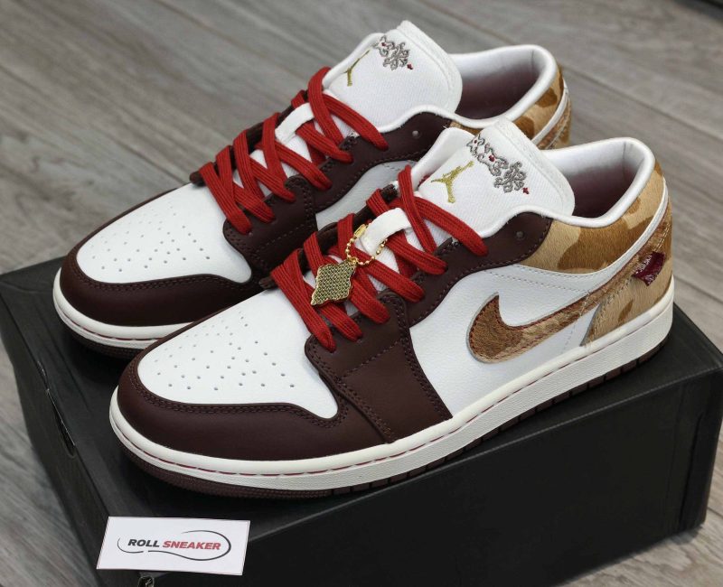 Giày Nike Air Jordan 1 Low SE CNY ‘Sail Chocolate’ Best Quality
