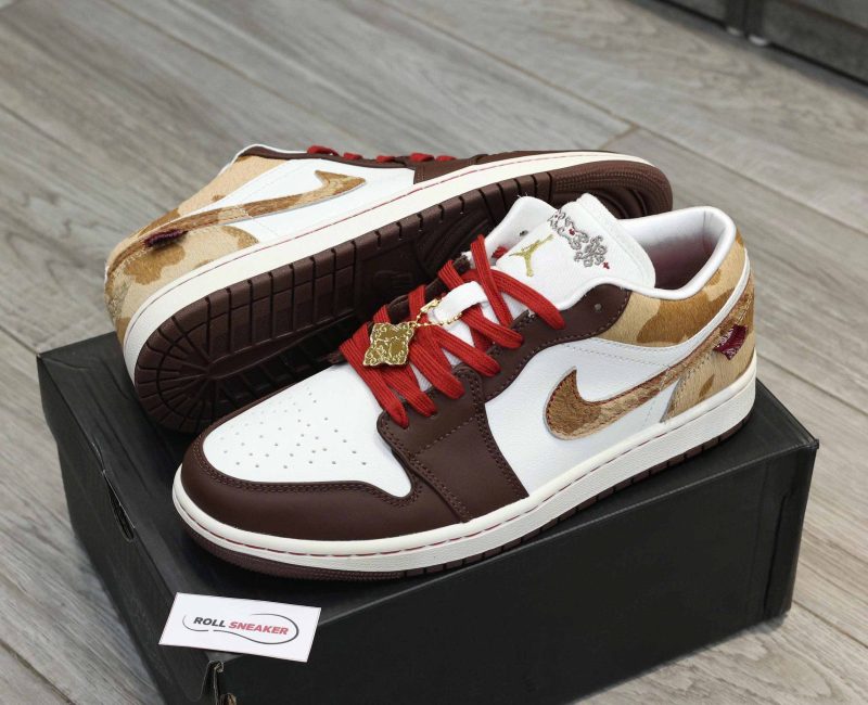 Giày Nike Air Jordan 1 Low SE CNY ‘Sail Chocolate’ Best Quality